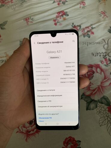 samsung z flip 4 цена в бишкеке: Samsung Galaxy A31, Б/у, 64 ГБ, 1 SIM, 2 SIM