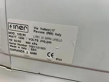 auto car kit: Električni bojler INER 10S/IN – zidni, iznad sudopere - Zapremina: 10 — 9