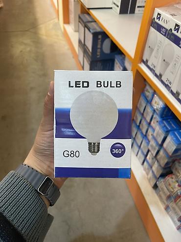 e27: LED лампа G80, 360° освещение. Характеристики: - Тип: светодиодная — 1