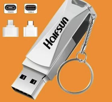 сумка портфель для ноутбука: USB Флешки Halfsun 32 GB с переходниками на телефон TYPE-C, MICRO