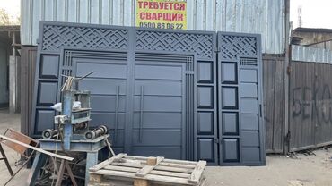 установка решеток на окна: Распашные ворота Стальные, Новый