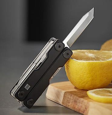 нож мультитул: Мультитул HuoHou Mini (HU0140) Черный Компактный складной — 4