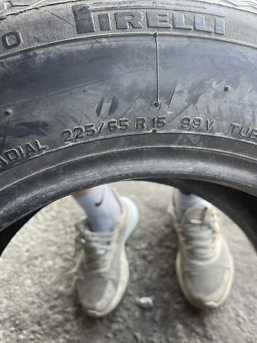 pir: Шины 225 / 65 / R 15, Лето, Б/у, 1 шт, Легкий коммерческий транспорт (C/LT), Pirelli — 2
