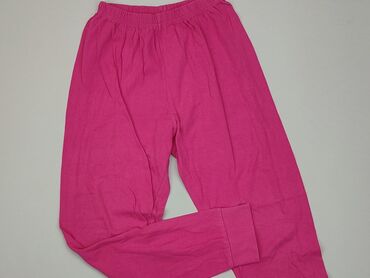 rozowe spodnie dresowe: Spodnie dresowe, 10 lat, 140, stan - Dobry
