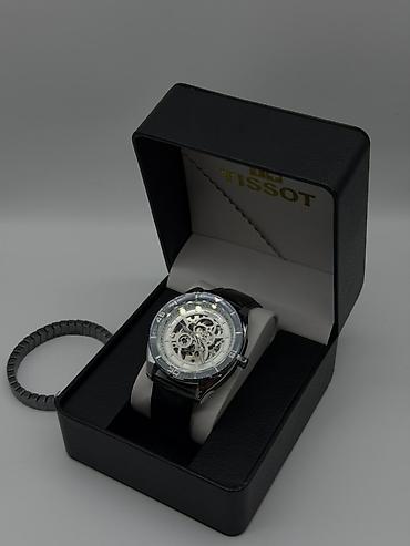 casio edifice: Часы Tissot в фирменной коробке. Скелетонизированный циферблат с — 1