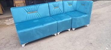 metbex divanlari: Künc divan, Mətbəx üçün, Parça, Bazalı — 2