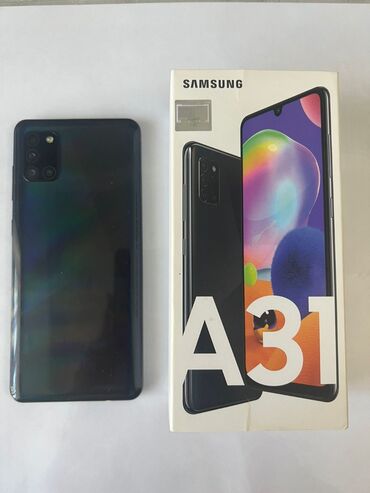a31 irşad v Azərbaycan | Samsung: Samsung Galaxy A31 | 64 GB, rəng - Qara, | İki sim kartlı