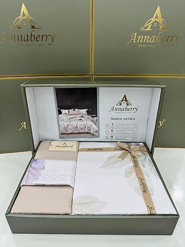 annaberry textile: Annaberry Home Collection – Saten Series yataq dəsti - Material — 9
