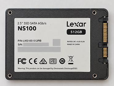 Накопители SSD: Внутренний Накопитель SSD 512 ГБ, 2.5", Новый — 3