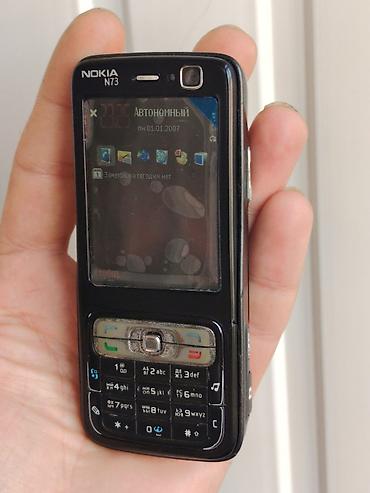 bluetooth usb: Nokia N73, < 2 GB Memory Capacity, rəng - Qara, Düyməli — 1