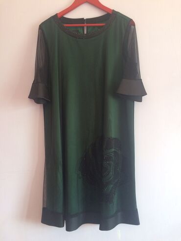 KG - Evening dress, Midi, 2XL (EU 44)