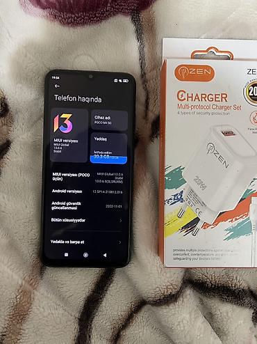 poco f8: Poco M5, 128 GB, rəng - Qara, Face ID — 5