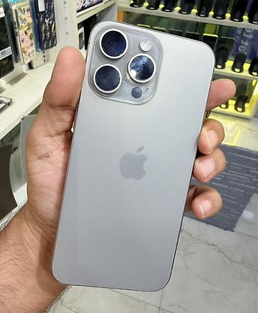 Apple iPhone: IPhone 15 Pro, Gümüşü, Face ID — 4