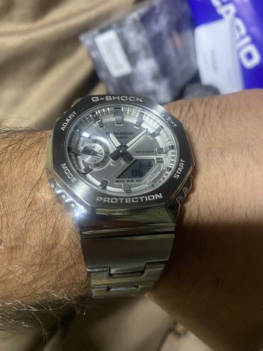 Qol saatları: Yeni, Qol saatı, G-Shock, rəng - Gümüşü