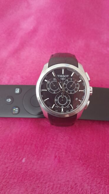 часы fitron оригинал цена: Б/у, Наручные часы, Tissot, цвет - Черный