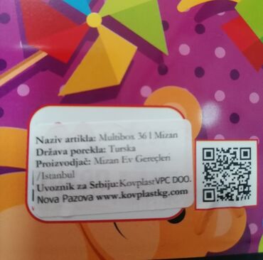 Kutije za odlaganje: Bоја - Šareno, Novo — 13