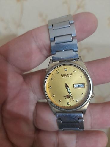 Şəxsi əşyalar: Qədim retro saat CİTEZEN avtomatika — 1