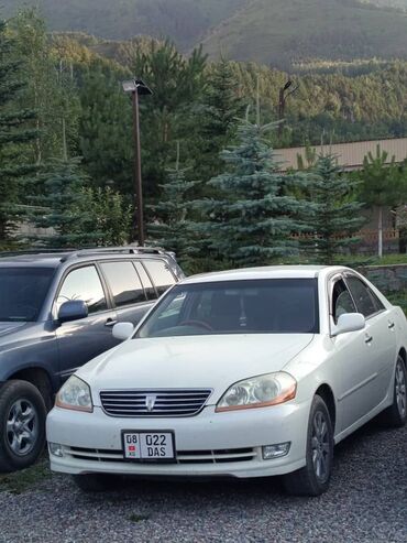 авто по следующим выкупам: Белый седан Toyota Mark II Grand, оснащенный бензиновым двигателем и