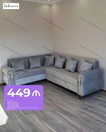 gence divanlar: Künc divan – Konforto Mebel - Ölçülər: 280 × 200 sm - Mexanizm — 1