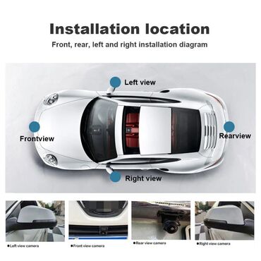 Digər avtoelektronika: SMARTOUR 3D 360 Kamera Sistemi – 4-cü nəsil 3.5D AI panoramik görüntü — 4