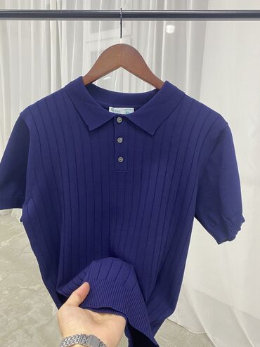 рубашка polo: Рубашка M (EU 38), L (EU 40), XL (EU 42), цвет - Синий