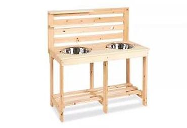 Dečije kuhinje: Drvena “mud kitchen” kuhinja za igru – Pinolino Paul - Materijal — 10