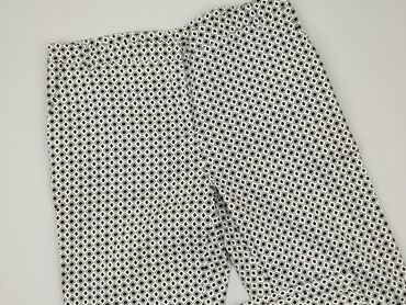 białe spodnie dresowe stylizacje: Material trousers, M (EU 38), condition - Perfect