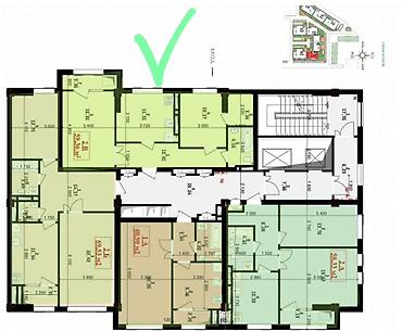 Новостройки от застройщика: Строится, 2 комнаты, 59 м² — 8