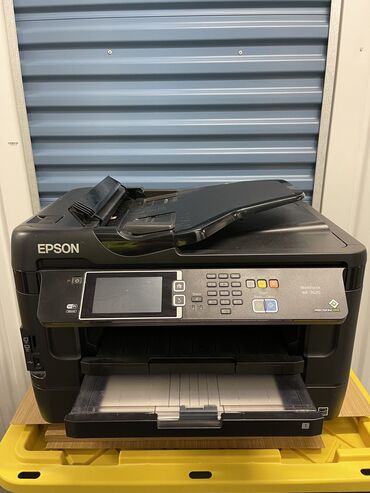 совместимые расходные материалы stora enso тонеры для картриджей: Принтер EPSON WorkForce WF-7620 Состояние отличное ✅
