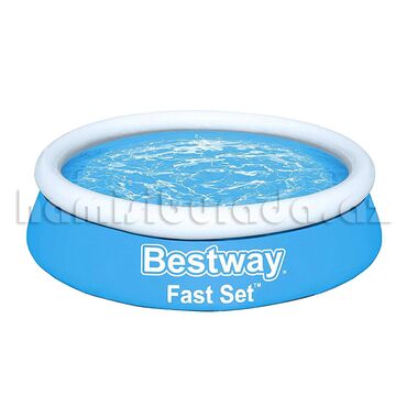 sisme hovuzlar: Şişmə hovuz Bestway Fast Set EN16927 Brend:Bestway Material