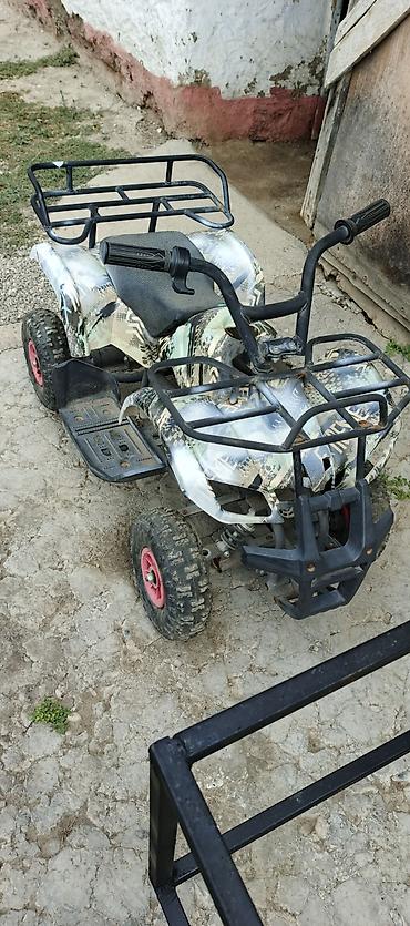 turbo az skuter: Uşaq/yeniyetmə üçün mini ATV və qoşqu - 4 təkərli benzinli mini ATV — 1
