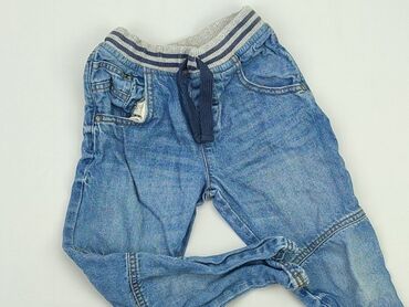 jeansy mom hm: Spodnie jeansowe, 5-6 lat, 116, stan - Dobry