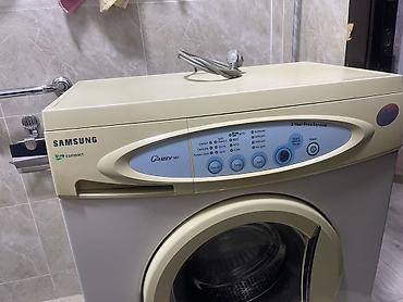 куплю бу телефоны: Рабочая Стиральная машина Samsung. Вместимость 3 кг, компактная — 3