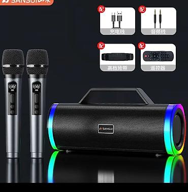 dj mixer: Продаю НОВУЮ караоке-колонку SANSUI с двумя микрофонами по — 1