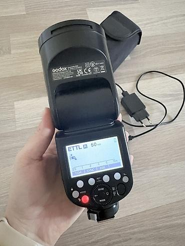 Фото жана видеокамералар: Вспышка Godox V1C для камер Canon Почти новая, в исполнении была 4 — 2