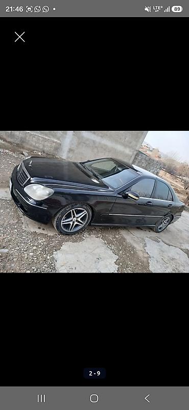 подушка двигателя мерс: Mercedes-Benz S-Class: 2001 г., 5 л, Автомат, Бензин, Седан — 2