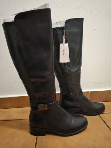 zimske cipele ženske: High boots, DeeZee, 37