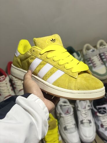 Кроссовки и спортивная обувь: Кеды Adidas Campus (оригинальная линейка Originals) - Материал верха — 14