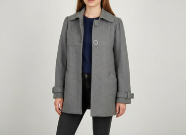 ubrania z piórami: Women`s trench, size 2XS (EU 32)