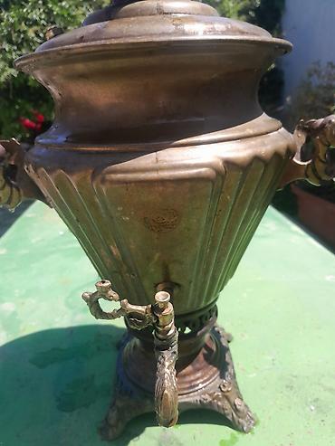 Samovarlar: İşlənmiş Od Samovar, 5 l, Ünvandan götürmə — 10