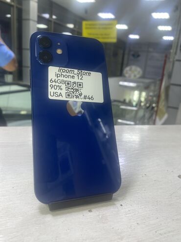 iphone xr плата: IPhone 12, Б/у, 64 ГБ, Зеленый, 90 %