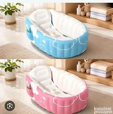 basta borca: Inflatable Baby Bath Leedsooy 13001 je prenosiva kadica na naduvavanje — 1