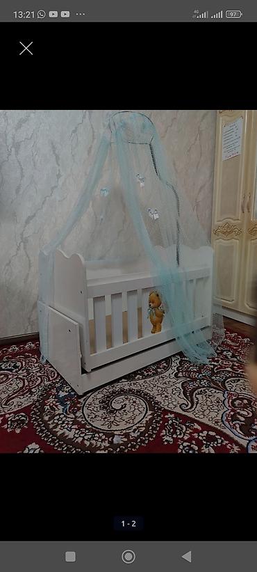 толокары бишкек: Манеж-кровать с комодом (ЛДСП) - Детский комплект 3‑в‑1: манеж + — 2