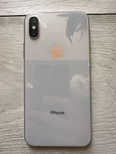 айфон xr бу бишкек: IPhone X, Колдонулган, 64 ГБ, Күмүш