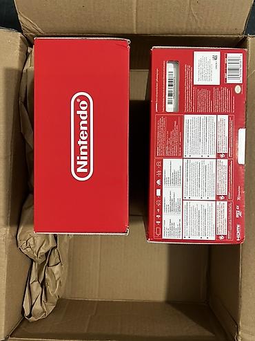 Nintendo Switch OLED: Игровая консоль Nintendo Switch 2 Новая оригинал из США, запечатанная — 1