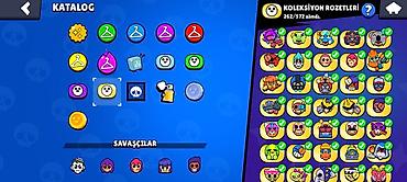 Digər oyun və konsollar: Brawl Stars hesabı – yüksək səviyyəli, geniş kolleksiya - Kupa yolu — 4