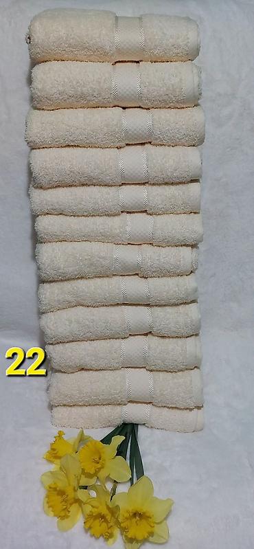 decor dom posteljine: Peškiri 12 komada dimenzije 50x90. Cena 3200 dinara j6 — 5