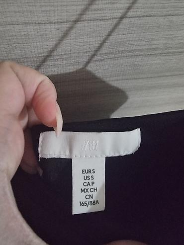 baletanke planika: H&M haljina na bretele – crna sa sitnim belim tačkicama - Brend — 1