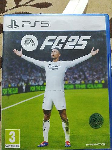 EA Sports FC 25 — диск для PlayStation 5 - Платформа: PS5 - Жанр at lalafo.kg EA Sports FC 25 — диск для PlayStation 5 - Платформа: PS5 - Жанр