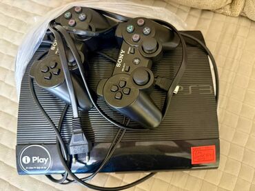прокат плейстейшен 4: Sony PlayStation 3 (PS3) Super Slim oyun konsolu Xüsusiyyətlər və